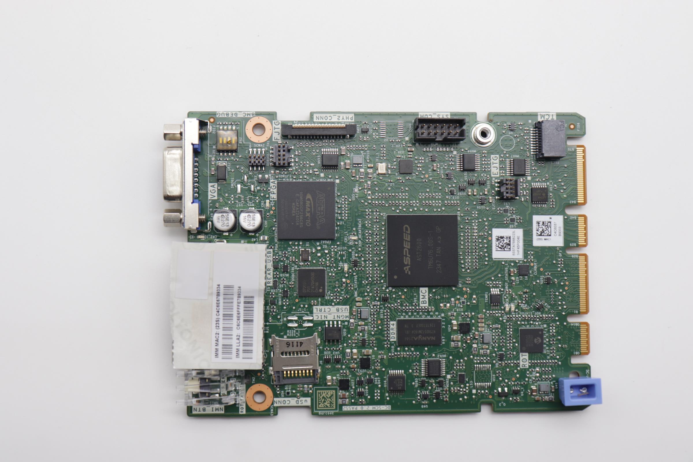 Модуль контроллера хранения Lenovo Datacenter Secure Control Module(DC-SCM 2.0) for MGX (03NA412)