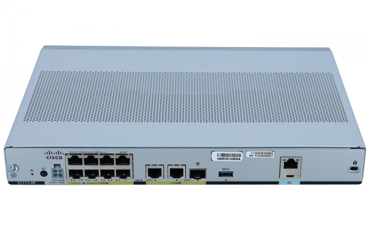 Маршрутизатор Cisco ISR 1000 C1111-8PLTELAW
