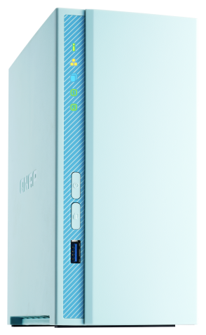 Сетевое хранилище QNAP D2 (Rev. B) светло-голубой