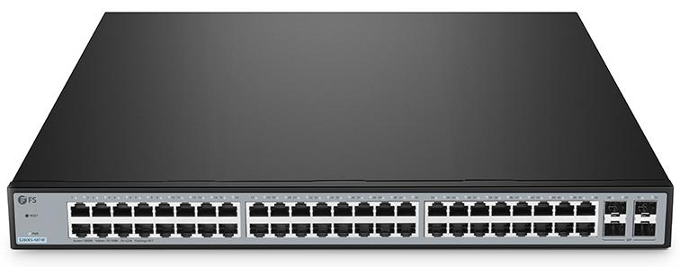 Коммутатор FS S2800S-48T4F, 48 портов Gigabit RJ45