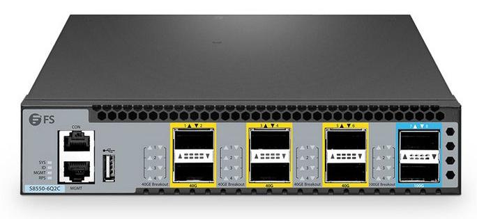 Коммутатор FS S8550-6Q2C