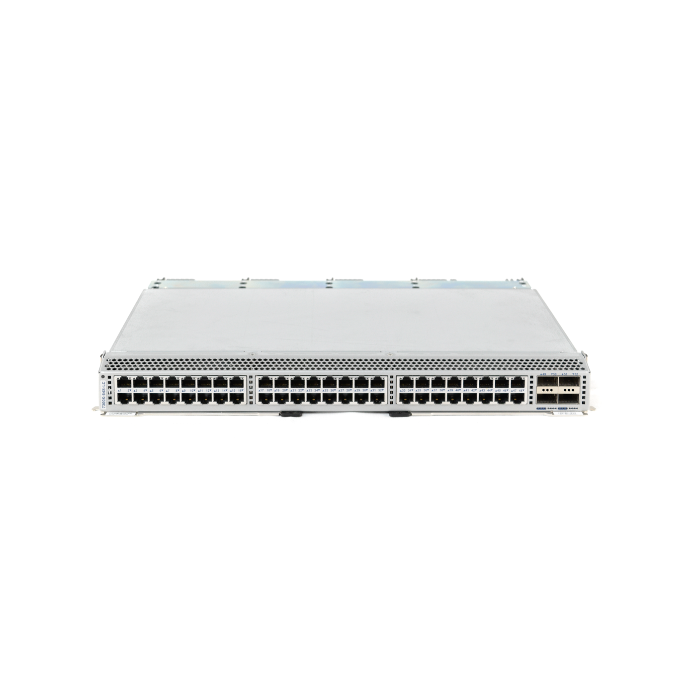 Модуль HPE Arista 7300X 48-port RJ45 10GBASE-T & 4 port 40GbE QSFP+ linecard (spare) Min 1/Max 4 QSFP+ 40G Transceivers DCS-7300X-64T-LC (JH556A)
