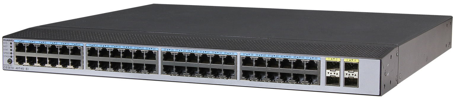 Коммутаторы центра данных Huawei серии CloudEngine 5800 CE5810-48T4S-EI-F
