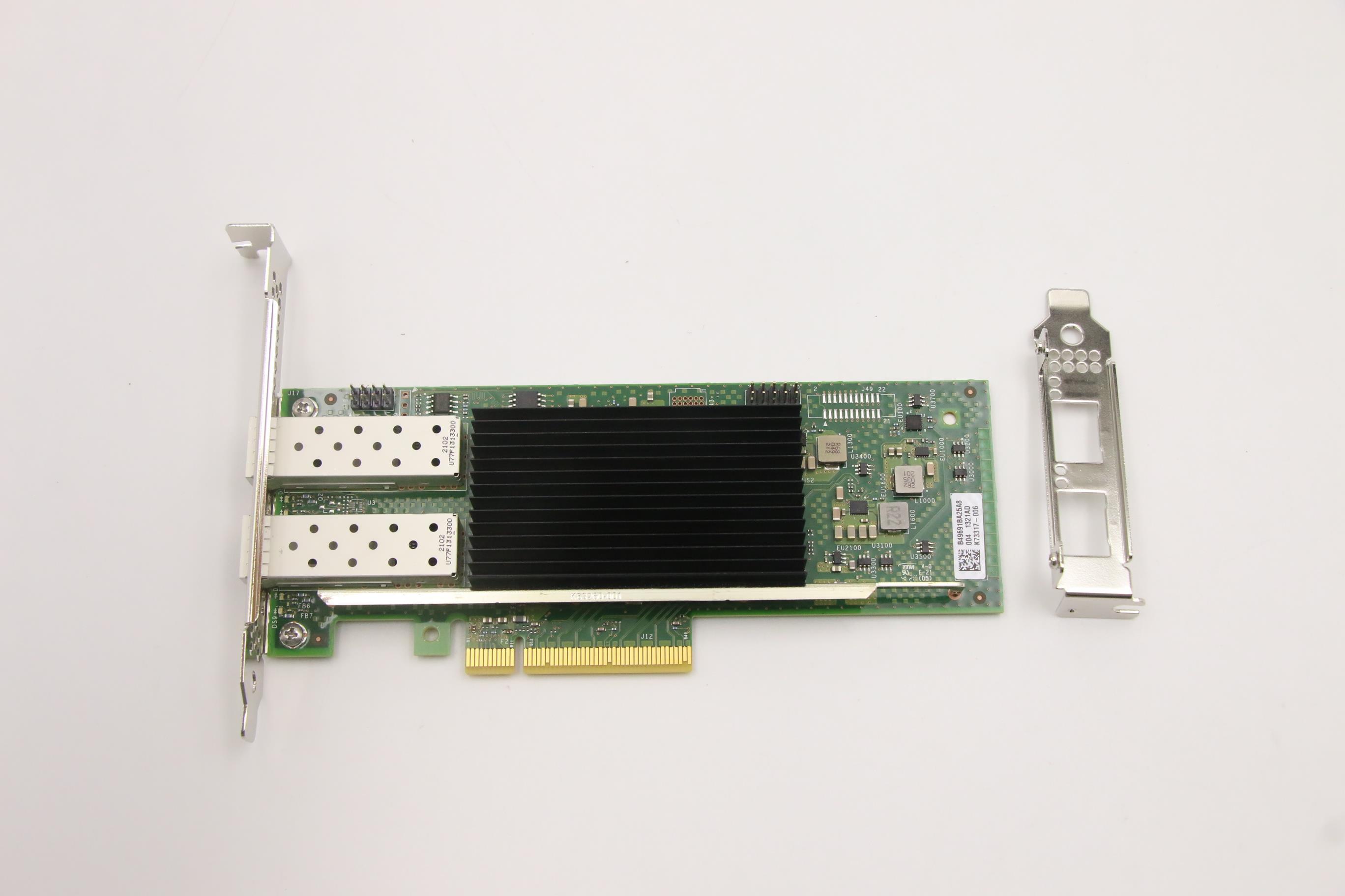 Сетевая карта Ethernet, Intel E810-DA2 10/25GbE SFP28 2-Port PCIe Adapter (02JK219)