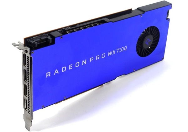 Видеокарта AMD Radeon Pro WX7100
