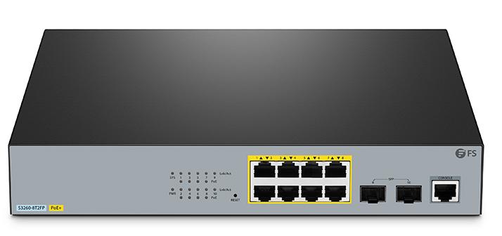 Коммутатор FS S3260-8T2FP