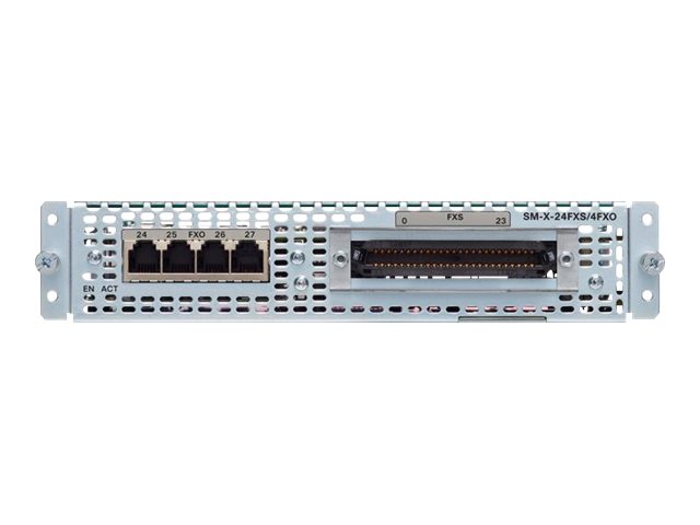Модуль маршрутизатора Cisco SM-X-24FXS/4FXO