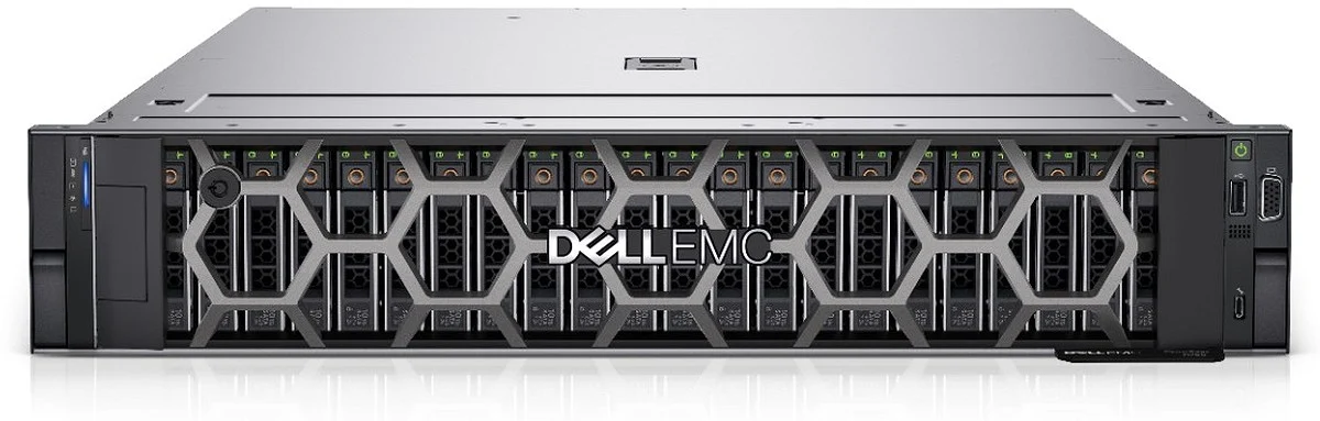 Сервер Dell PowerEdge R750xs (up to 16x2.5″ SAS /SATA) rack 2U / iDRAC9 Enterprise/ Rails / Bezel / 3Y WR / 2 x Intel Xeon Gold 5315Y 8C 140W 3.2GHz / 8 x 32GB RDIMM, 3200MT/s, Dual Rank, 16Gb BASE