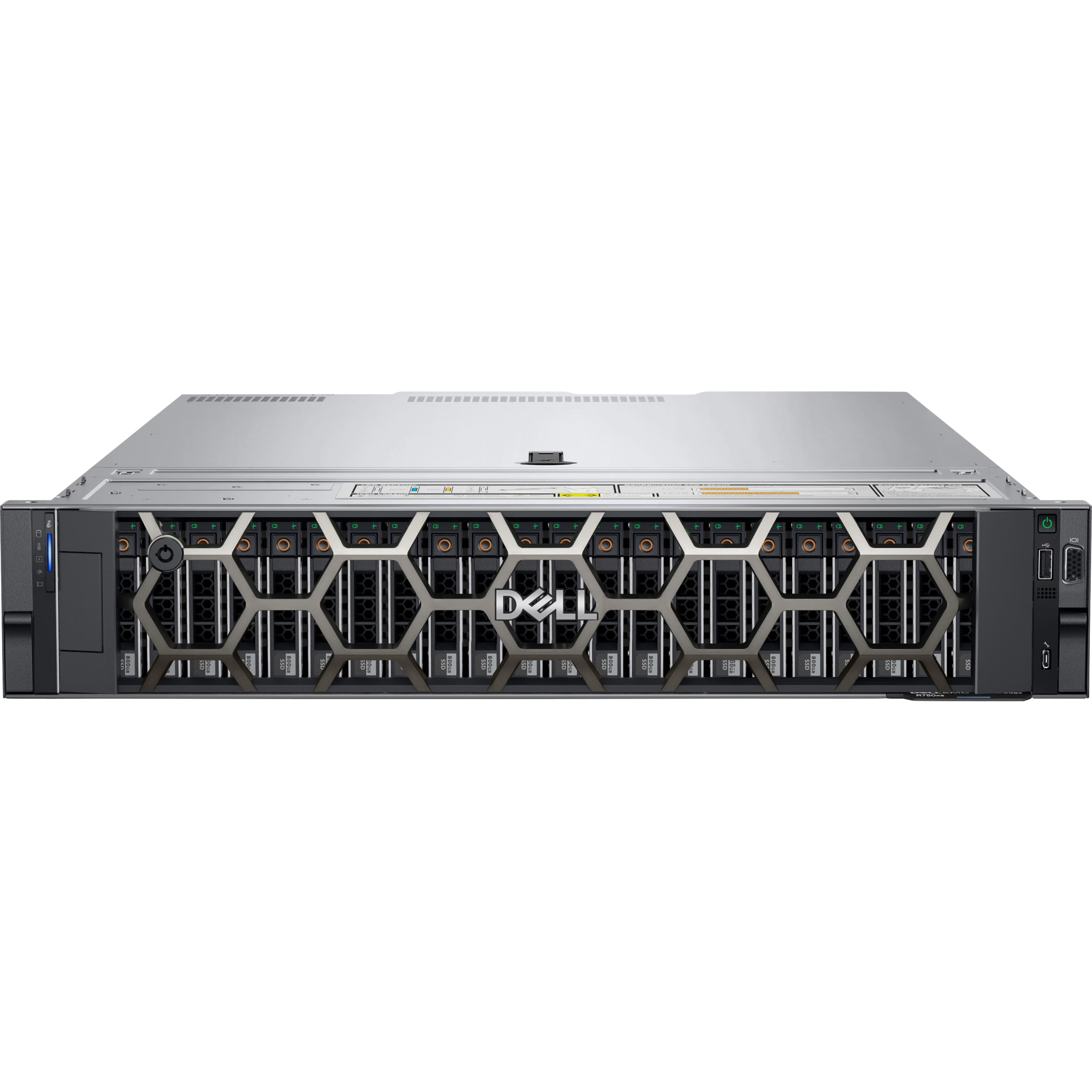 Сервер Dell PowerEdge R750XS (up to 8x3.5″ HDD/SSD) rack 2U / 2 x Intel Xeon Gold 5320 (2.2 Ghz, 26 cores, Cache 39 MB, 185W, 2933 Mhz) / 10 x 16Gb PC4-25600(3200MHz) DDR4 ECC Registered DIMM / 8 x 480GB SSD SAS Mix Use, 12Gbps HS 2.5″ in 3.5″ Carrier / P