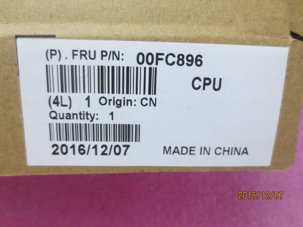 Процессор Intel E3-1240v5 3.5GHz/4C/8M (00FC896)