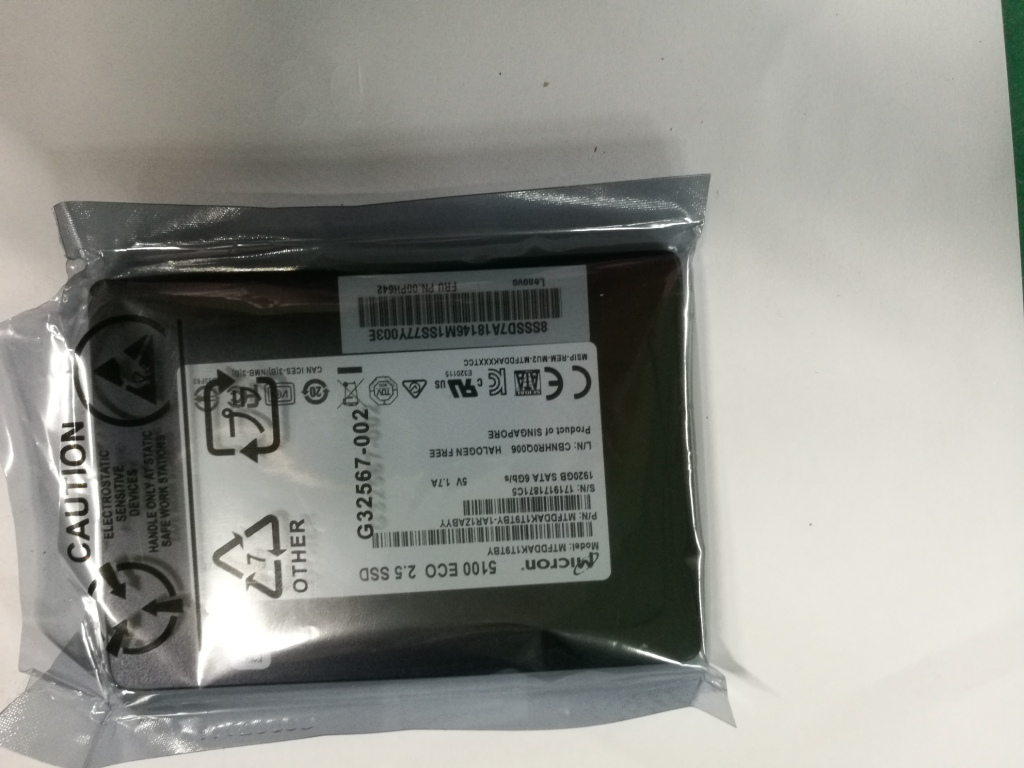 SSD накопитель Micron 5100 1.92T 2.5" SSD (00PH642)