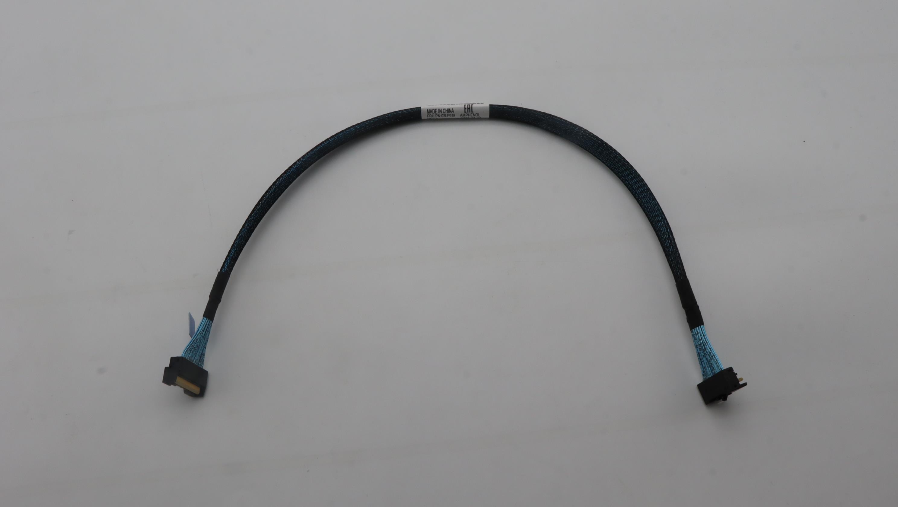 Кабель Lenovo Cable, Internal ,440mm 32AWG ,MCIOx8 ST to MCIOx8 RA (03LF918)