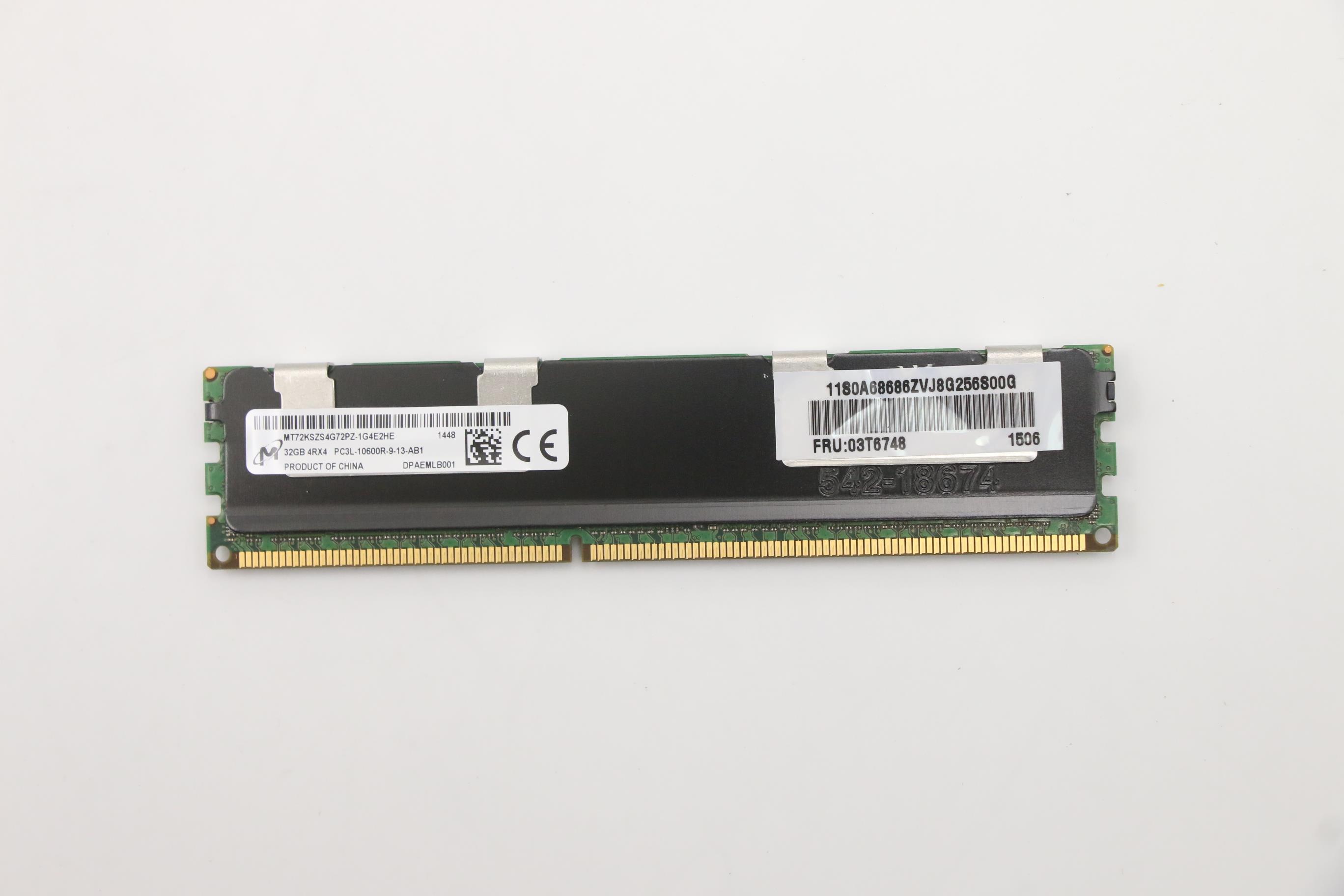 Оперативная память Lenovo ECC RDIMM,32G,DDR3,1333 (03T6748)