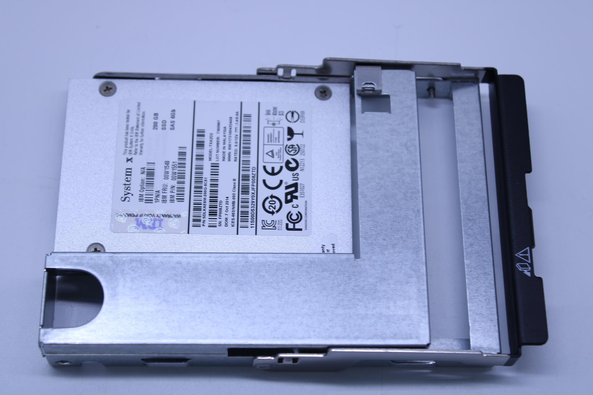 SSD накопитель Lenovo GRNx 200GB (00W1548)