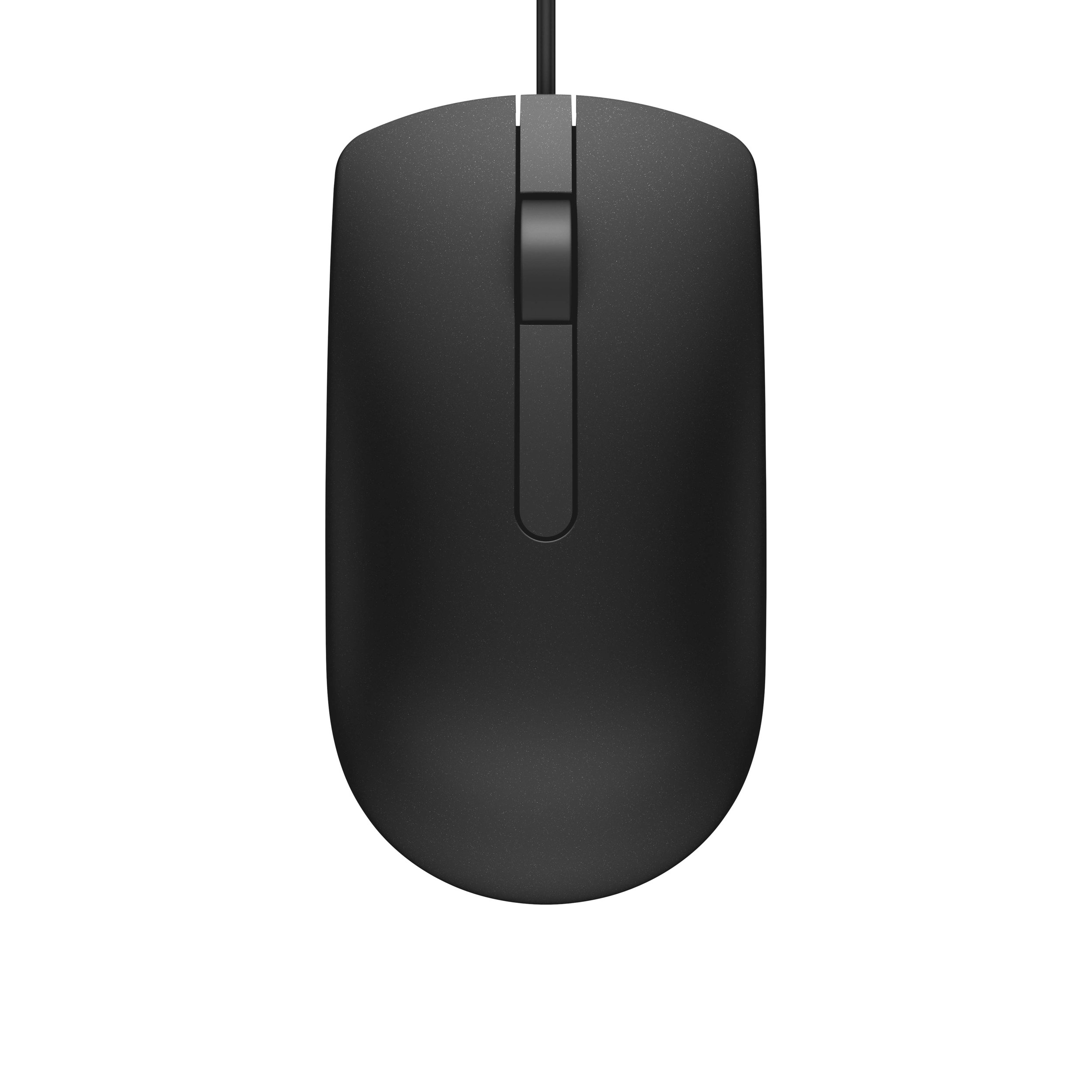Dell Optical Mouse Black Retail Packaging (MS116)