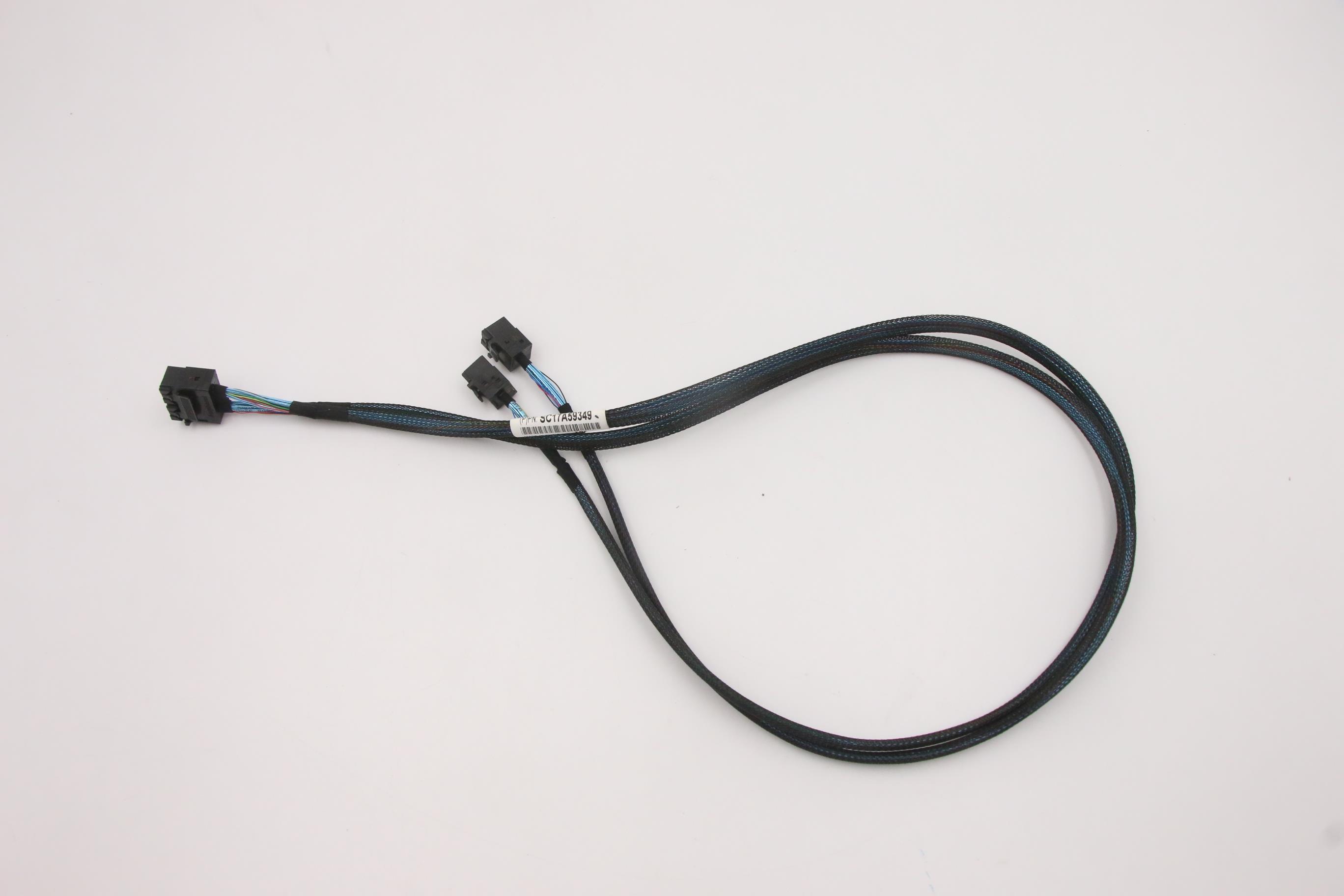 Кабель Lenovo Cable,Internal,MiniSAS HD 72pin to 2*MiniSAS HD 36pin Signal, 800mm/800mm (02JK232)
