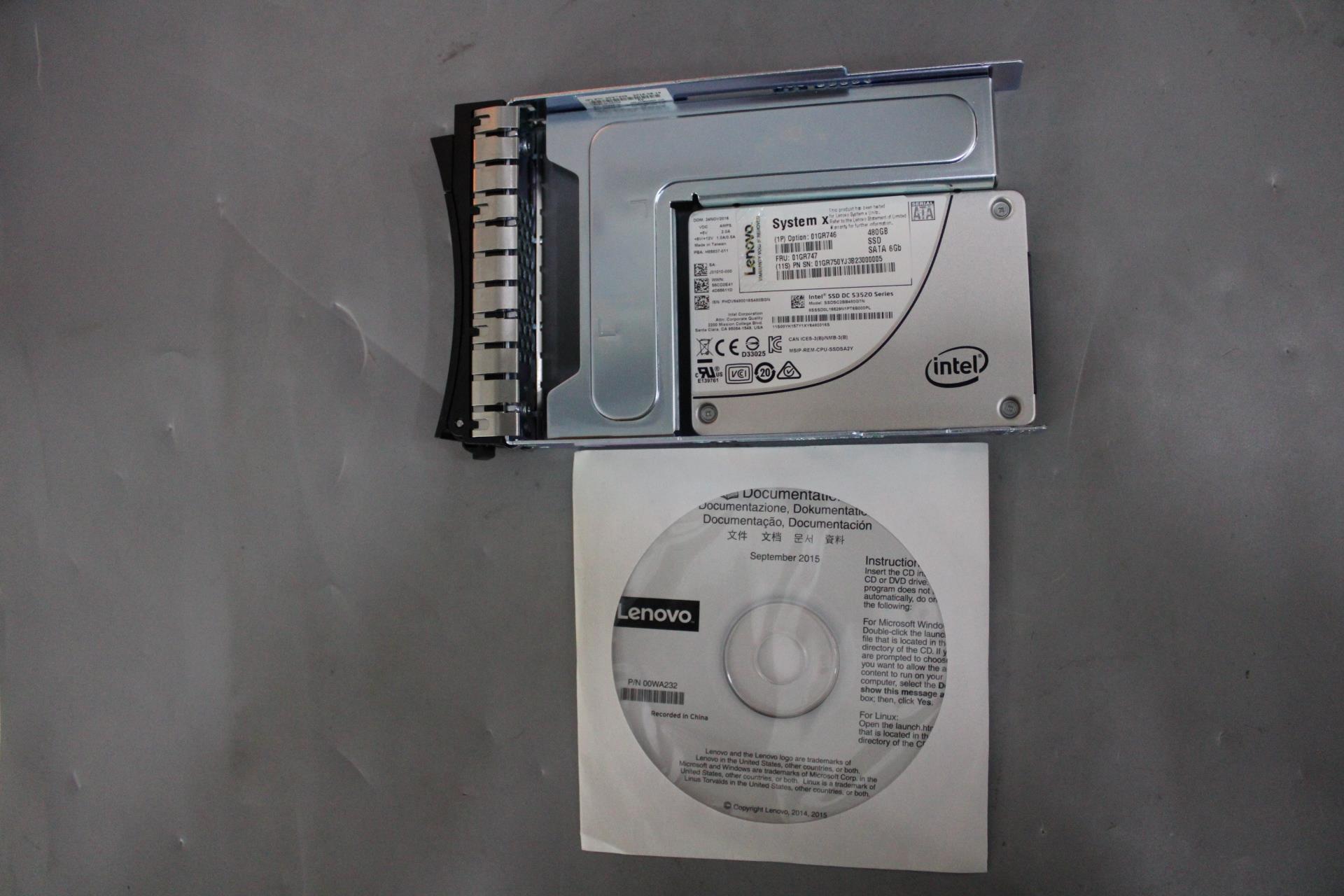 SSD накопитель Lenovo 480GBSATAHS (01GR747)