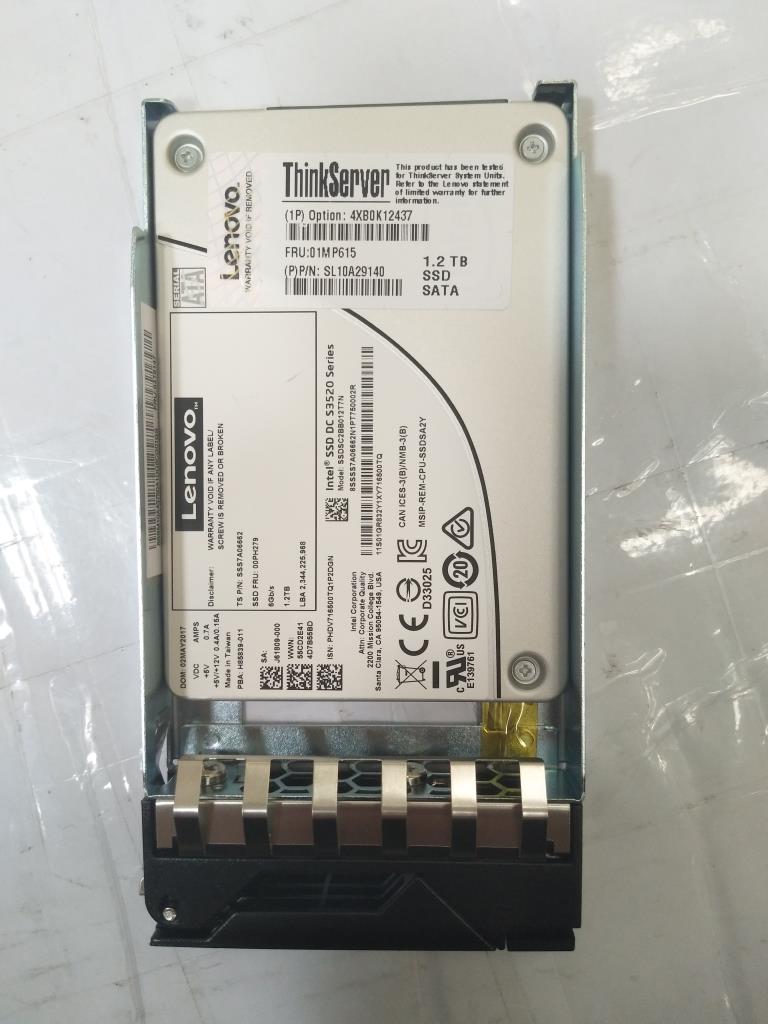 SSD накопитель Lenovo HS 1.2T SATA 6G 2.5 S3520 SSD (01MP615)