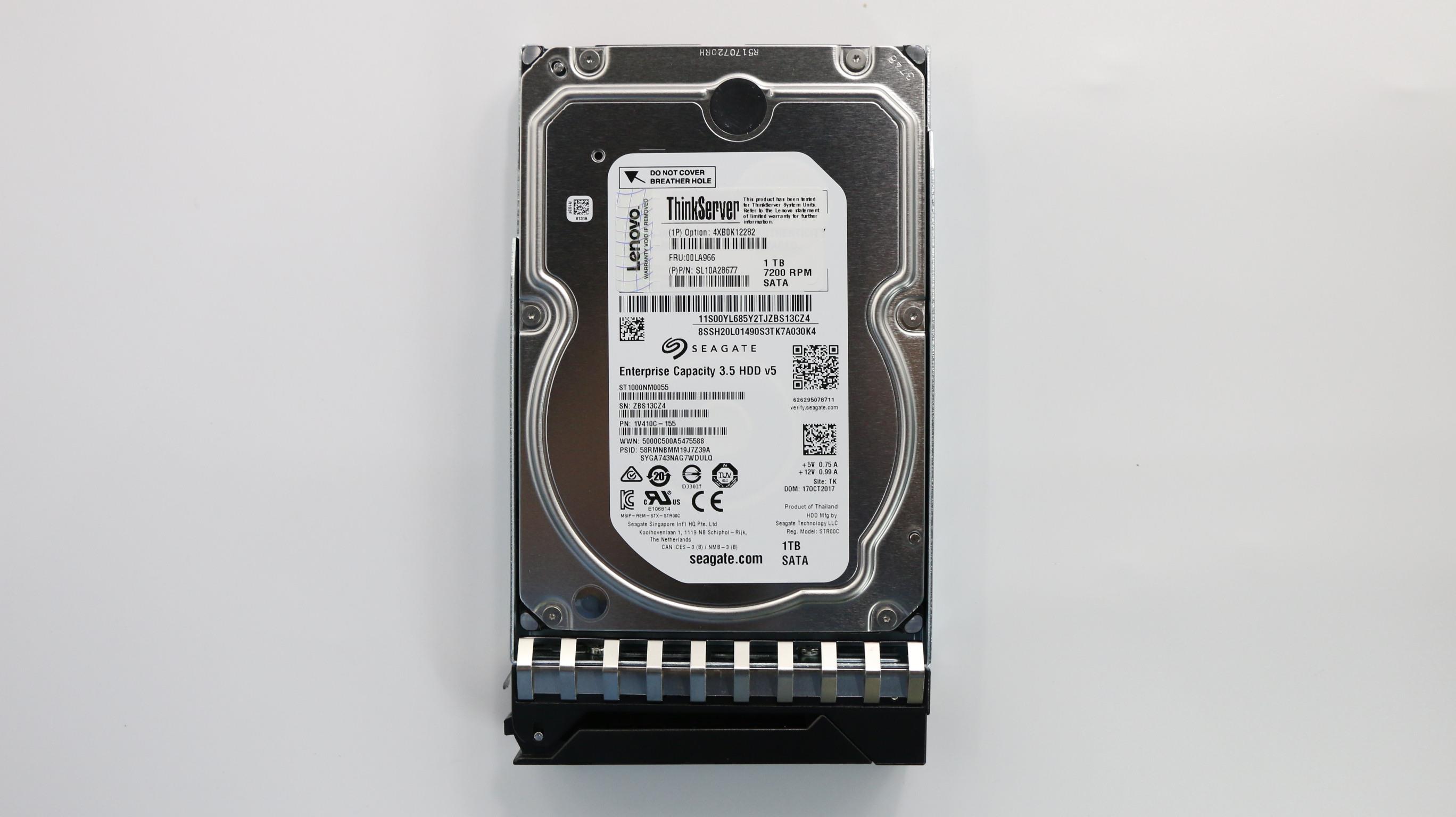 Жесткий диск Lenovo ES 1T SATA 3.5 (00LA966)