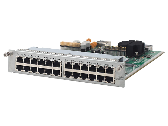 Модуль HPE FlexNetwork MSR 24-port Gig-T Switch HMIM Module (JG426A)