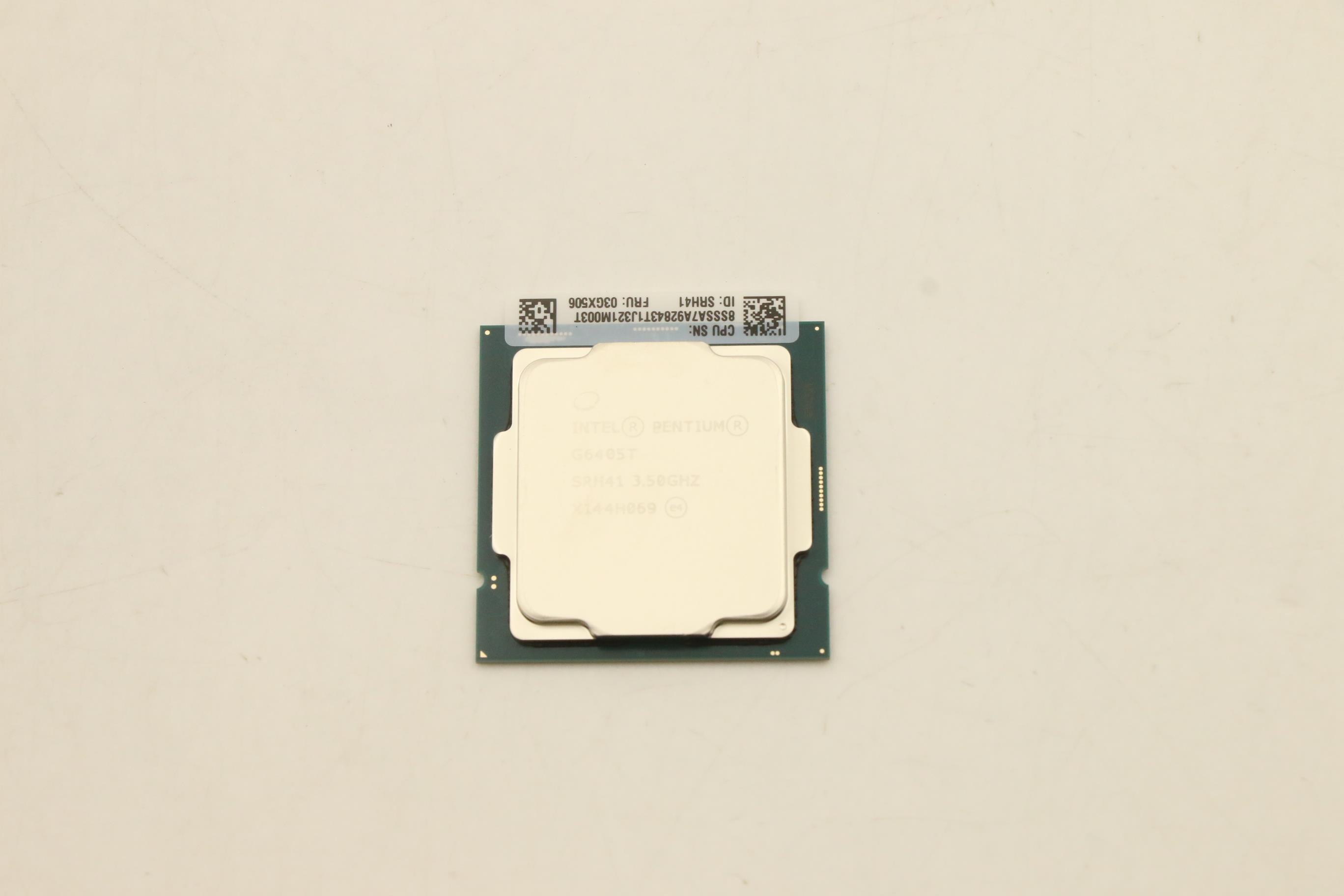Процессор CPU, Intel, Pentium G6405T, 2 Cores, 35W, 3.5GHz (03GX506)