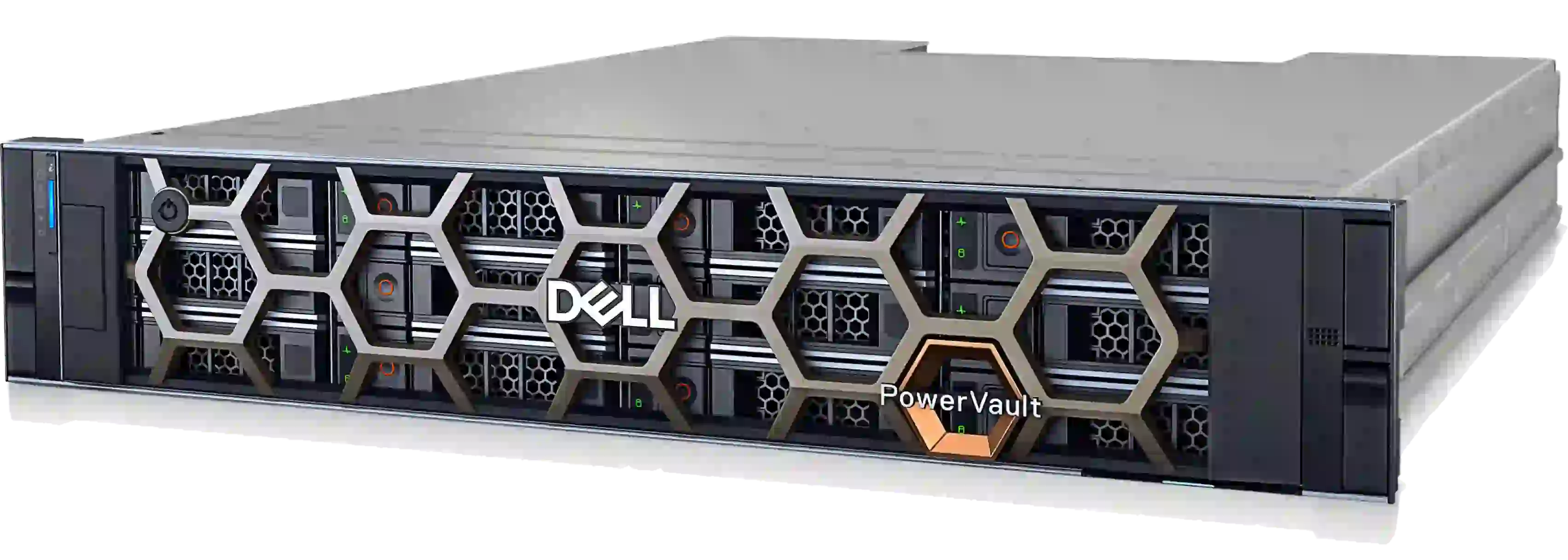 Dell PowerVault MD2412, 12B, 9x12TB Hard Drive SAS, 2x24Gb HD-Mini SAS4 Cable 1m, Dual AC PS, 2U Bezel, Rails