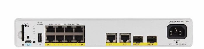 Коммутатор Cisco Catalyst C9200CX C9200CX-8P-2X2G-E