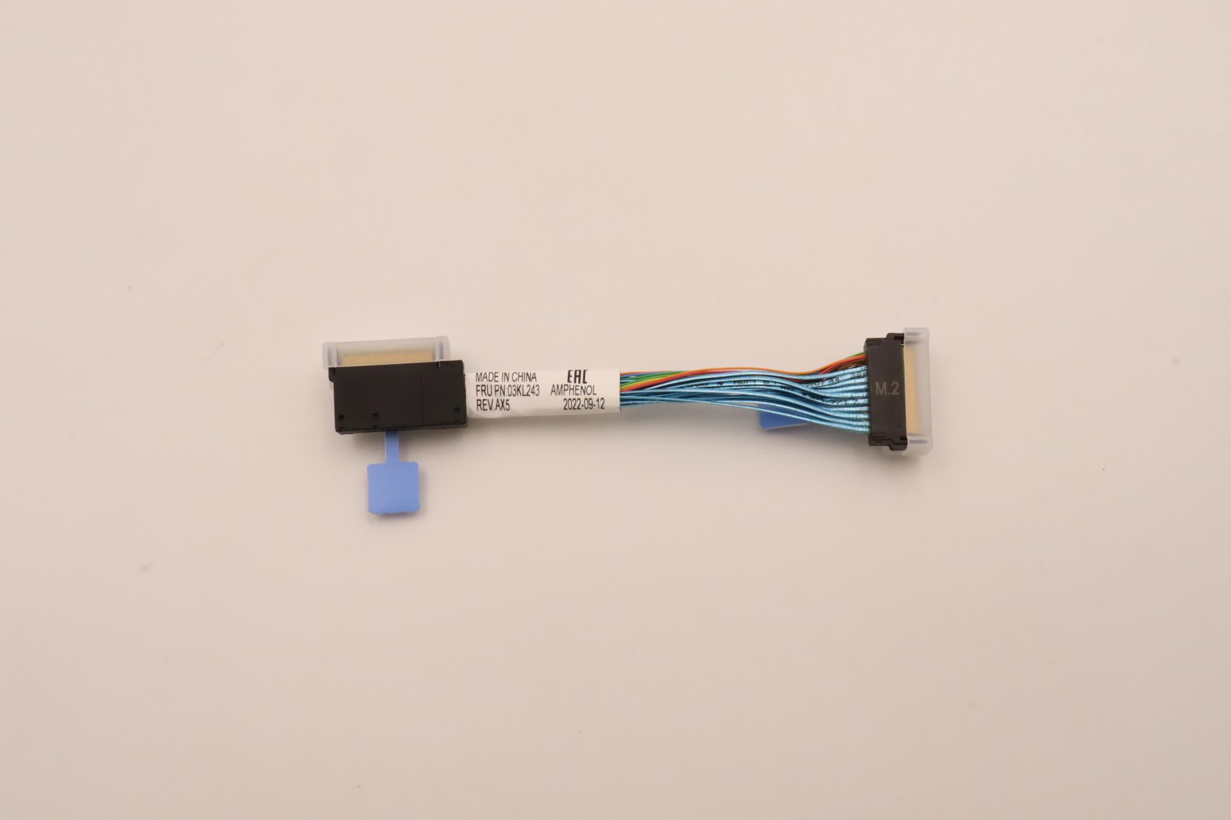Кабель Lenovo Cable, Internal, M2. Cable,100mm (03KL243)