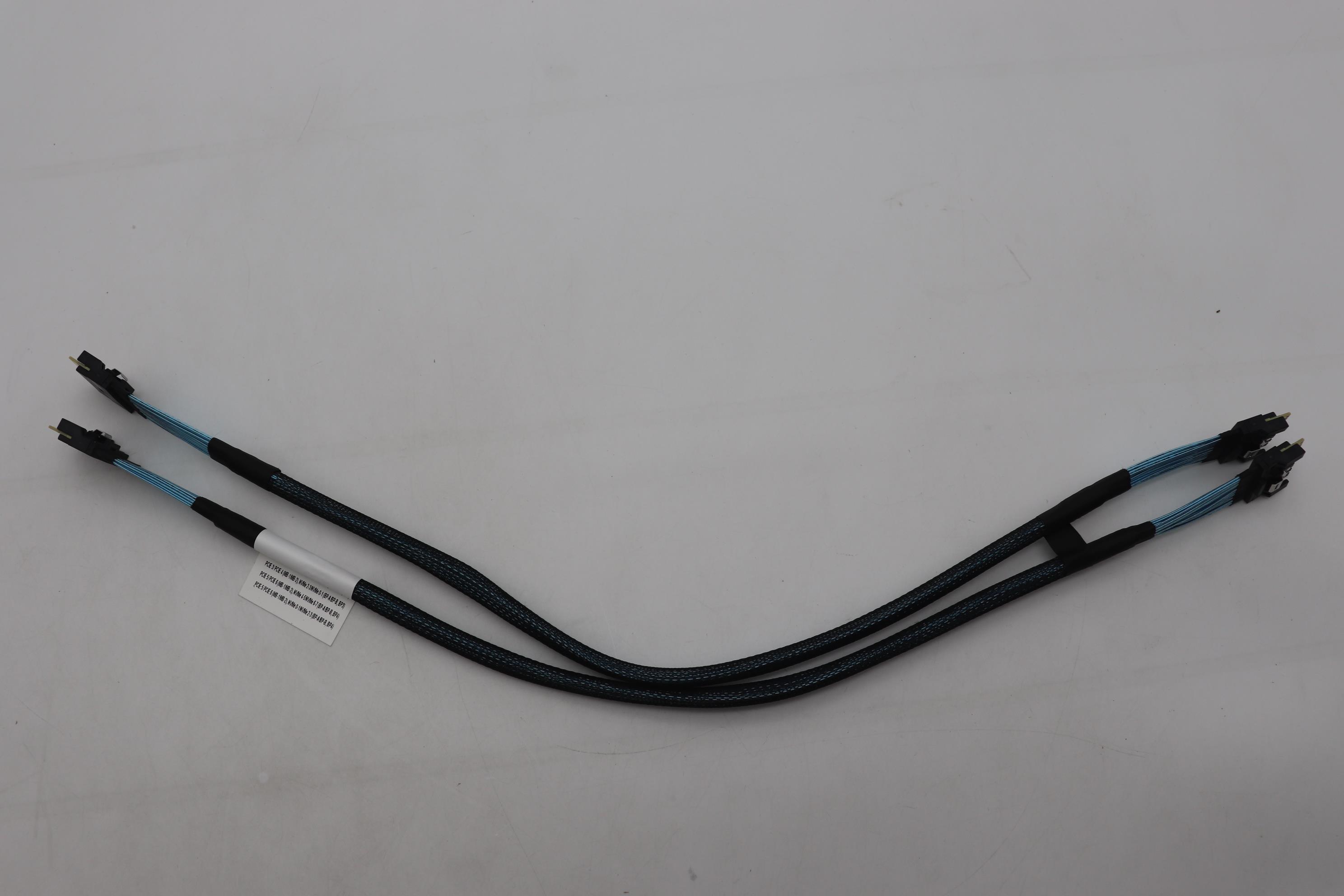 Кабель Lenovo Internal cable, MB 2*Slimlinex8 to BP 2*Slimlinex8, 420/420mm (03KL795)