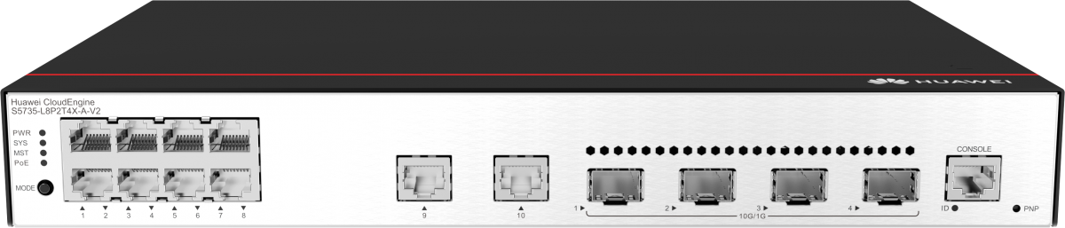 Коммутатор Huawei CloudEngine S5735-L8P2T4X-A-V2