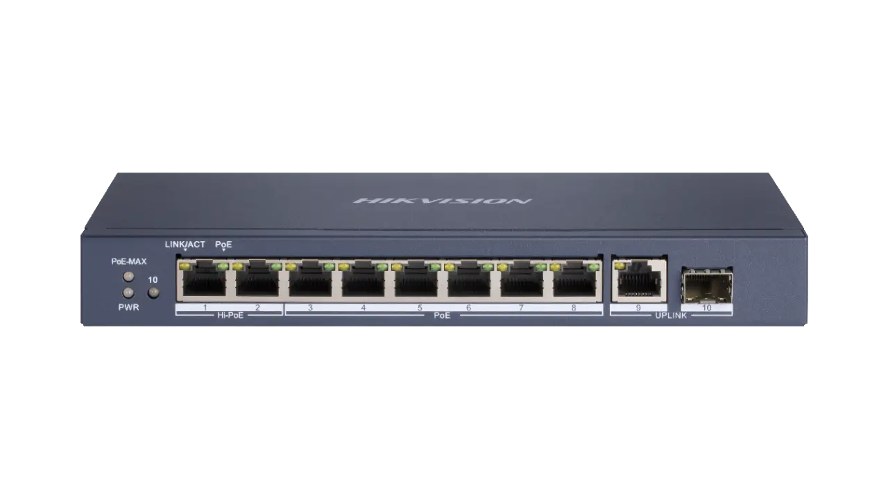 Коммутатор Hikvision DS-3E0510HP-E