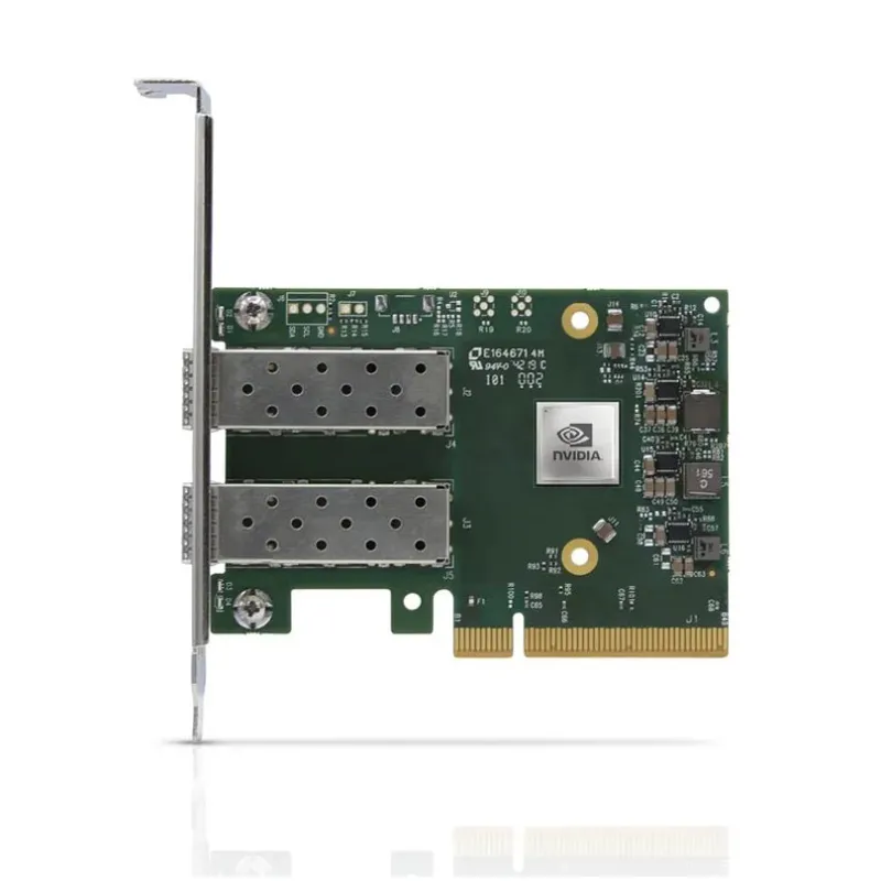 Сетевая карта Nvidia ConnectX-6 Lx Dual Port 25GbE SFP28 Adapter, PCIe Low Profile - kit