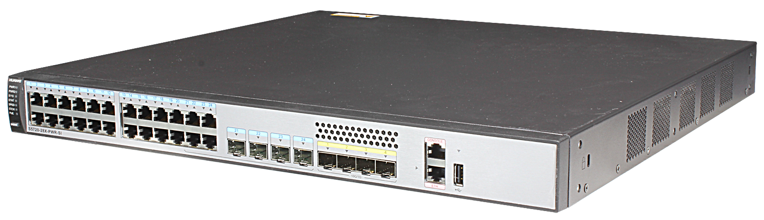 Коммутатор Huawei S5720-28X-PWR-SI