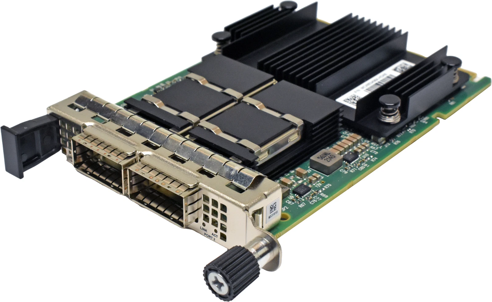 Сетевая карта HPE InfiniBand HDR/Ethernet 200Gb 2-port QSFP56 PCIe4 x16 OCP3 MCX653436A-HDAI Adapter (P31348-B21)