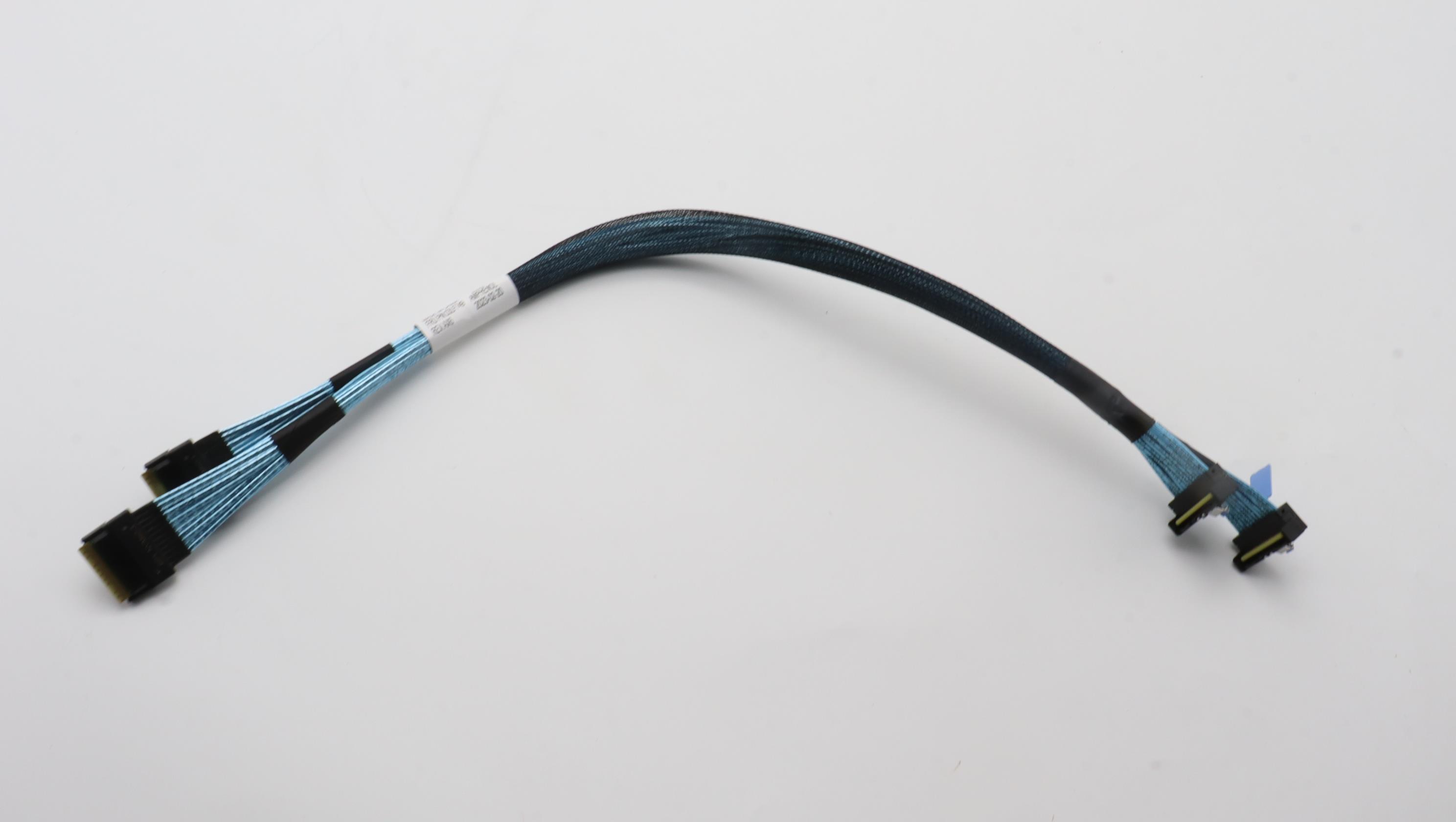 Кабель Lenovo Cable, internal, ThinkSystem SR635/SR655 V3 PCIE MB PCIE 1/2 - G4 8x2.5 anyBP NVME0-1/2-3 MCIO RAX8-SLM x8 430mm (03LF749)