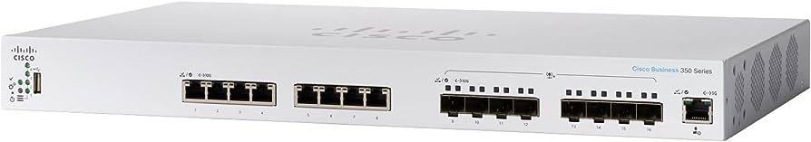 Коммутатор Cisco CBS350-16XTS-CN