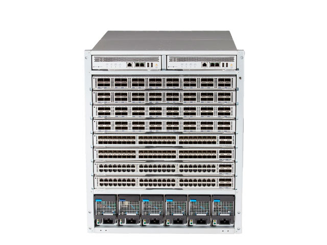 Пустое шасси с 4 слотами HPE Arista 7504N JH852A для коммутаторов 7500R серии