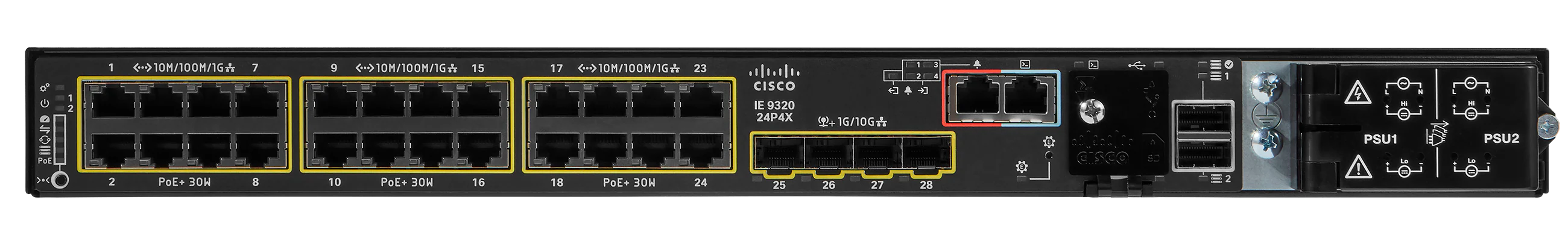 Коммутатор Cisco Catalyst IE9300 IE-9320-24P4X-A
