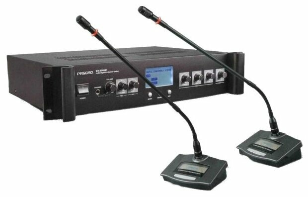 Аудиомикшер Pasgao CS2000M, черный