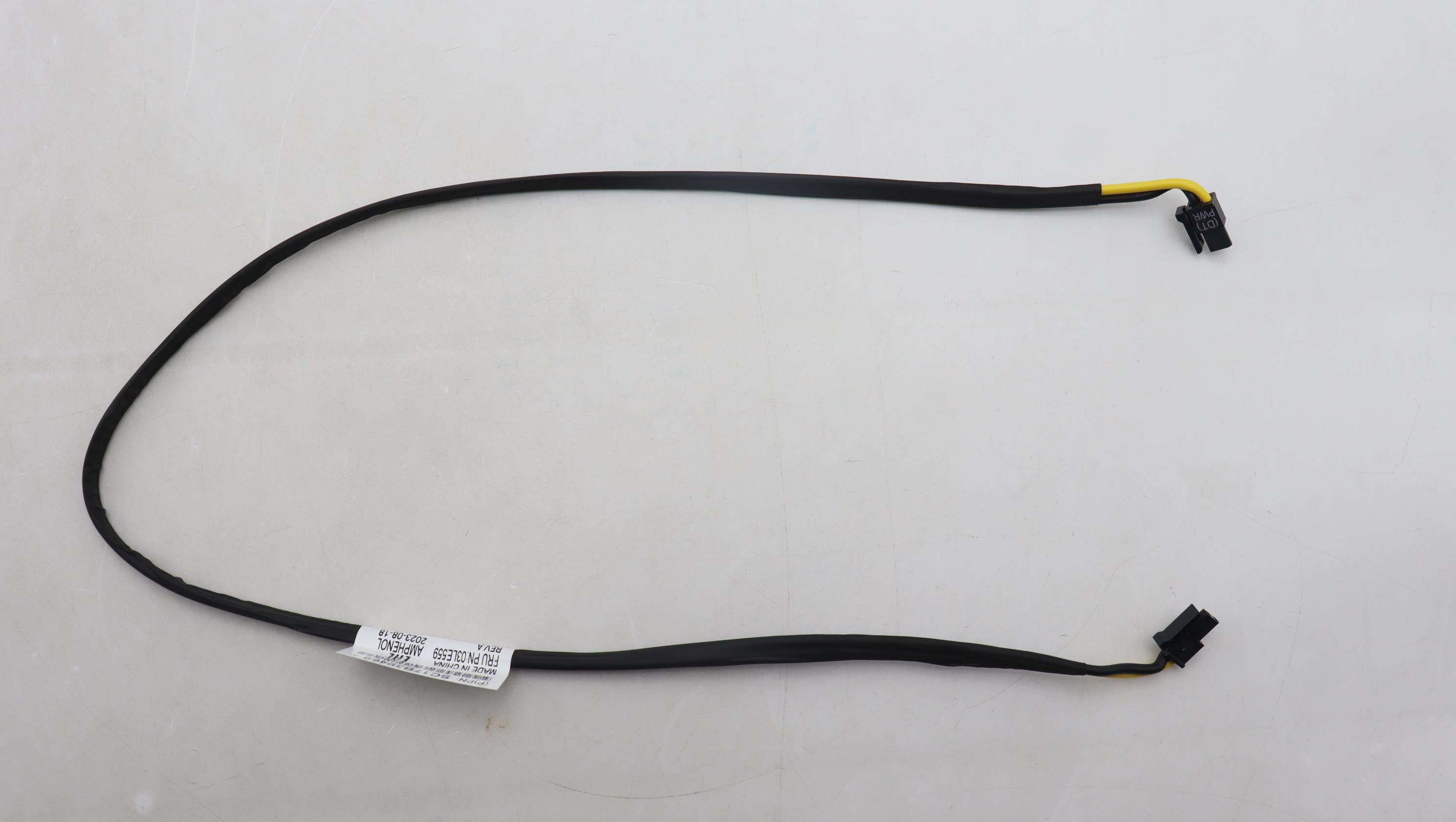Кабель Lenovo Cable, Internal MicroHi 1x2 (Bellwether 70094-0238) ST MicroHi 1x2 (Bellwether  70094-02N8) ST 16 AWG L=610 mm (03LE559)