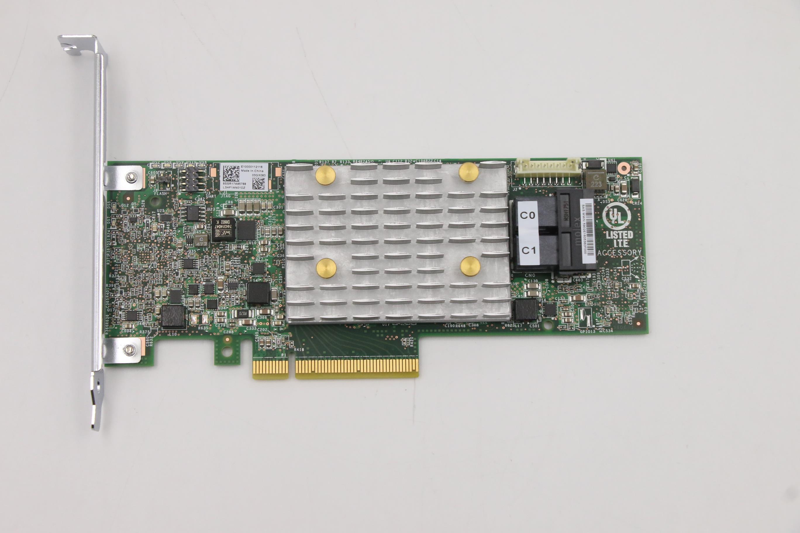 RAID-контроллер Lenovo ThinkSystem RAID 9350-8i 2GB Flash PCIe 12Gb Adapter (03GX083)