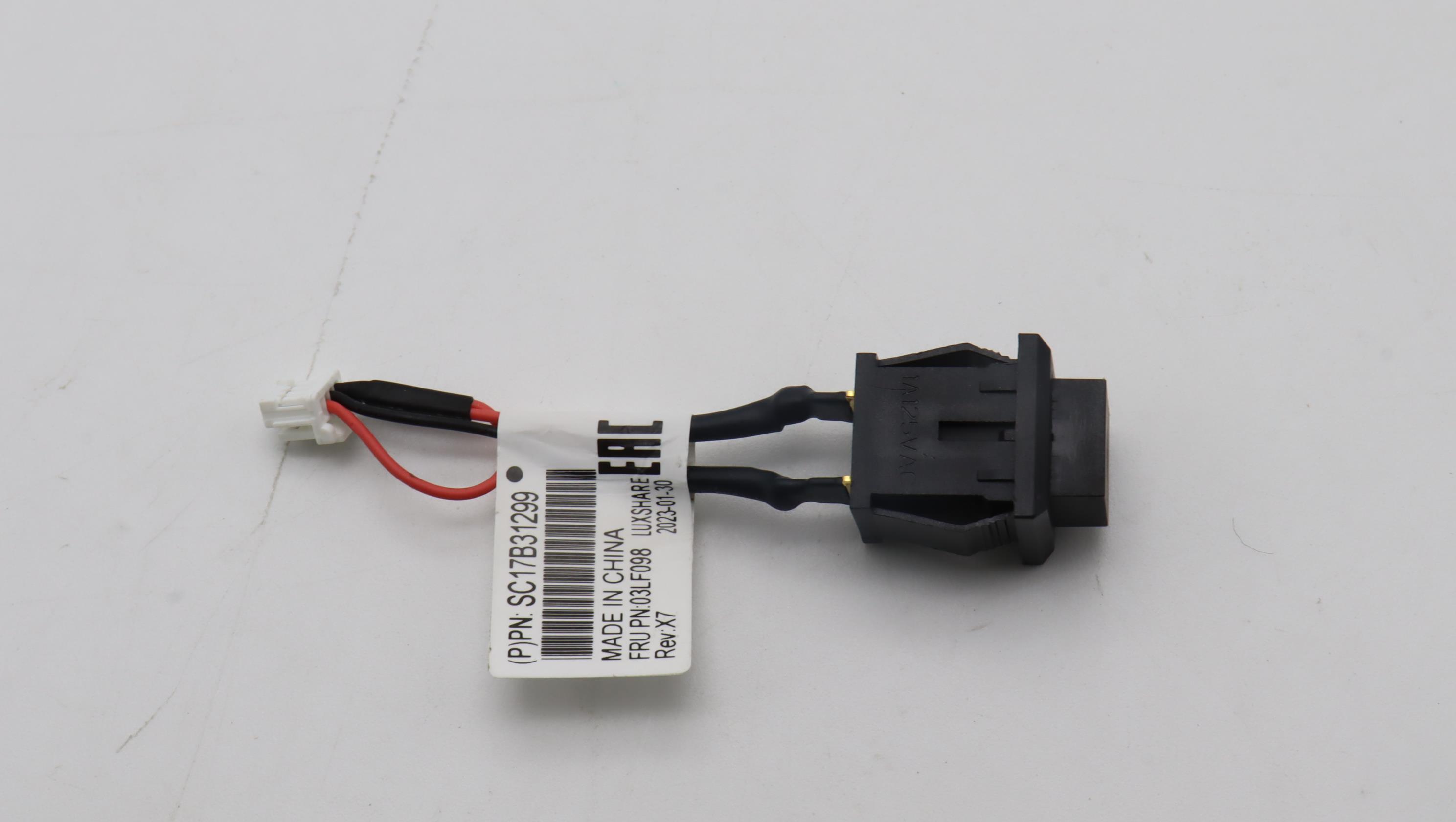 Кабель Lenovo Cable, internal, 43mm, SE350 V2, MB to position switch, 1x4-1x2 (03LF098)