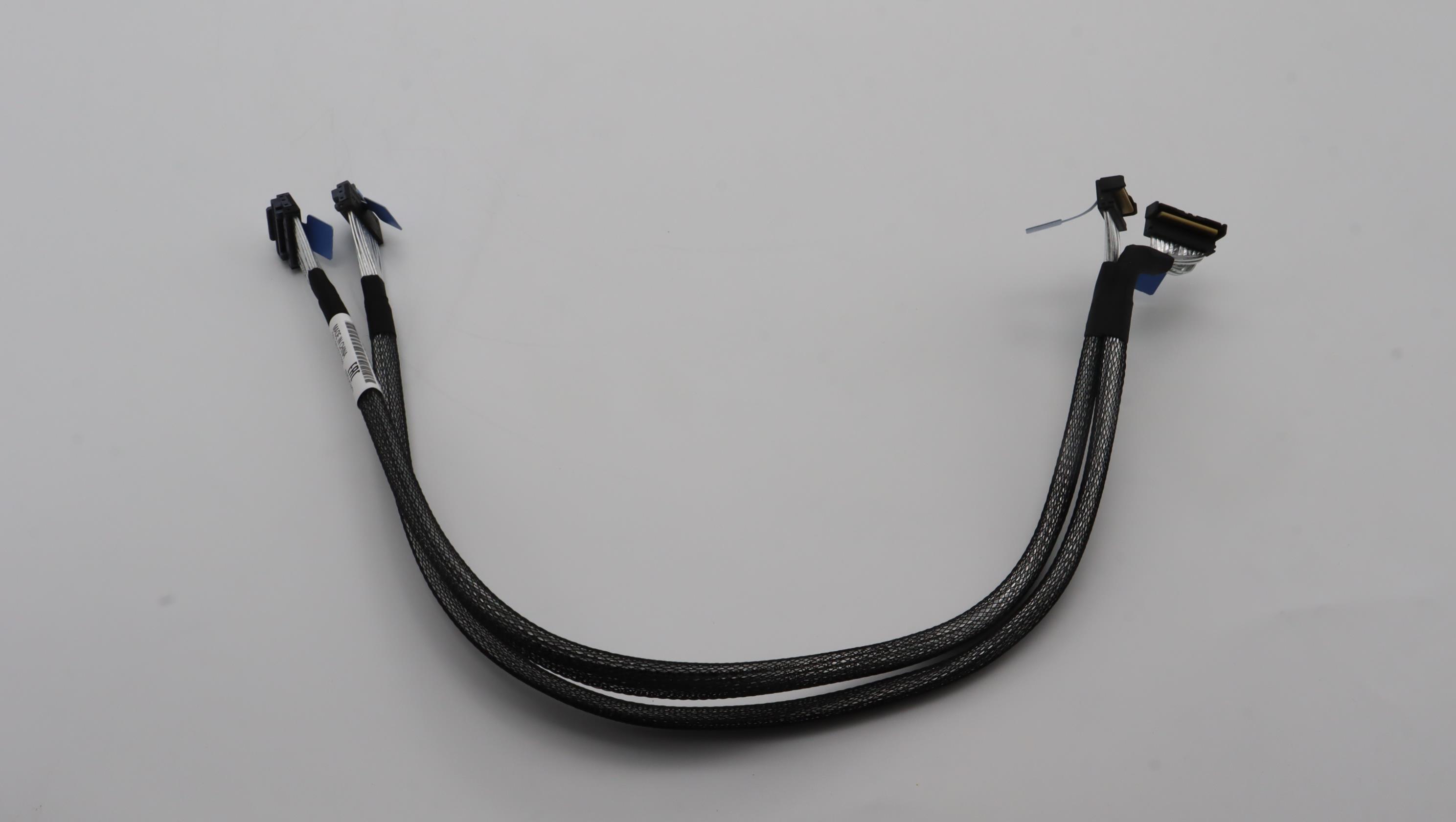 Кабель Lenovo Cable, internal, ThinkSystem SR635/SR655 V3 MB PCIE 3,4 to Front OCP swift2/1, MCIO X8-Swift X8,788/730mm (03LF788)