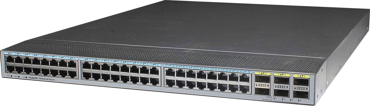 Коммутаторы центра данных Huawei серии CloudEngine 6800 CE6856-HI-B-B00