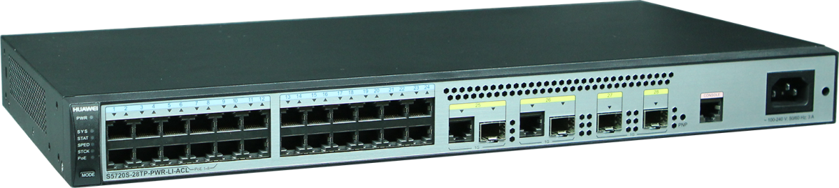 Коммутатор Huawei S5720S S5720S-28TP-PWR-LI-ACL