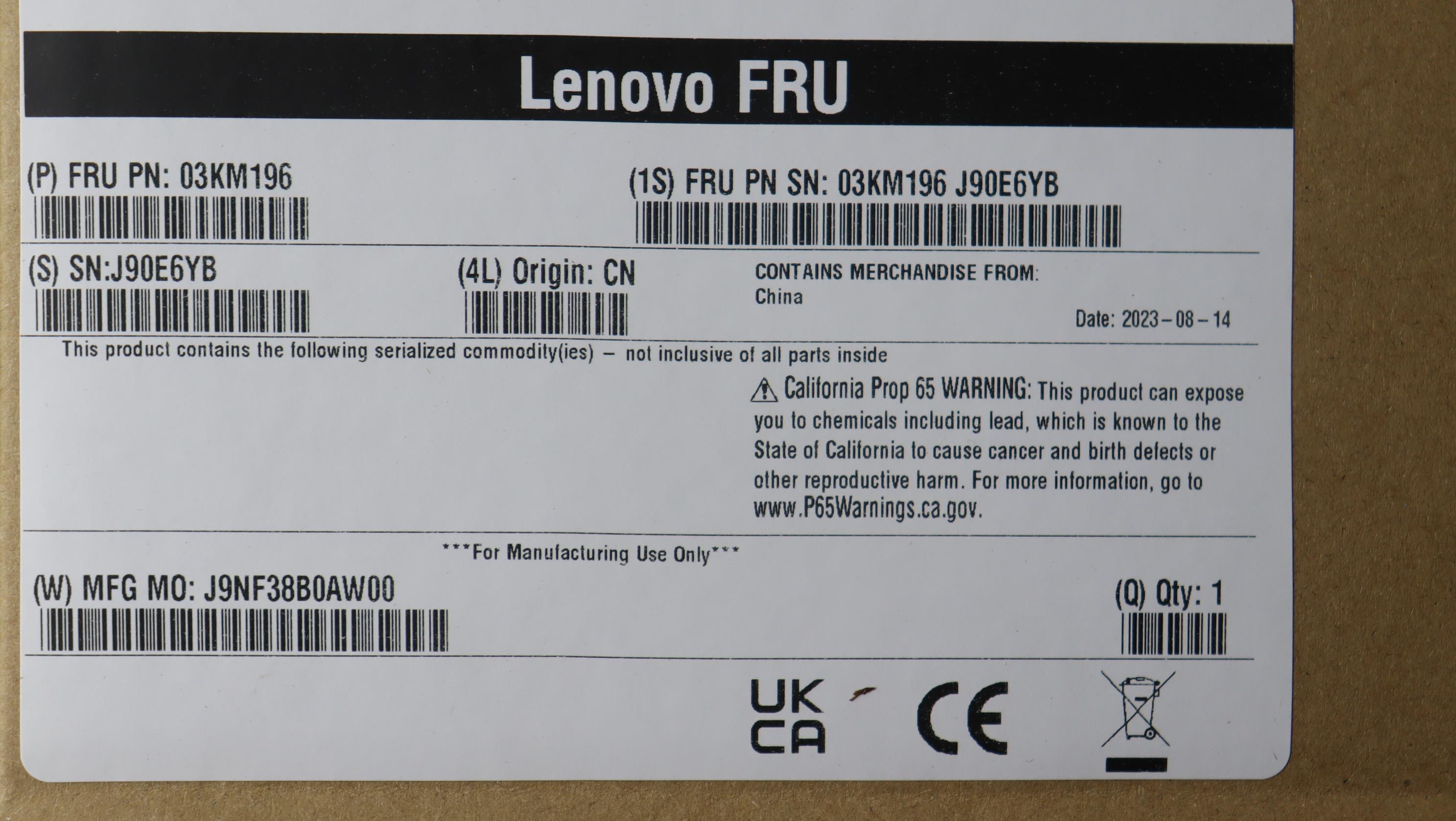 Блок питания Lenovo Artesyn P2011 1800W Non-LES Power Supply (03KM196)
