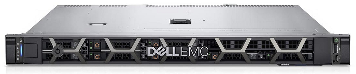 Dell PowerEdge R350 8B (up to 8x2.5",Riser Config 0, 1x8, 1x16) Xeon E-2314, 16GB UDIMM 3200MT/s ECC, iDRAC9 Express 15G, 600GB HD SAS ISE 12Gbps 10K 3.5in Hot-plug Hard Drive, PERC H355 Adapter, No Internal Optical Drive, Broadcom 5720 Dual Port 1Gb On-