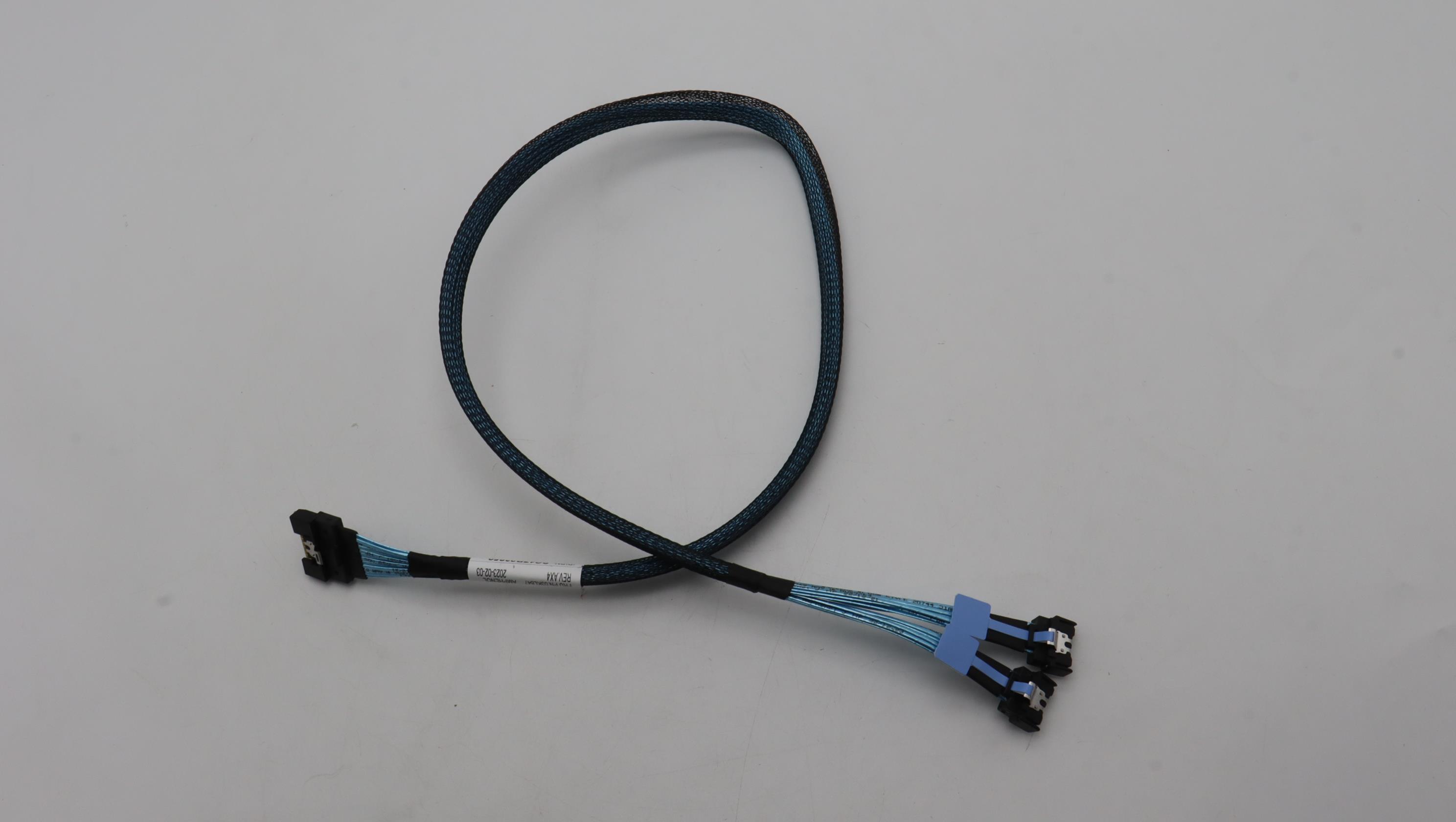 Кабель Lenovo Cable, Internal, PCIE Gen4 cable, 2*MCIOx8-SLx8, 800mm (03KL847)
