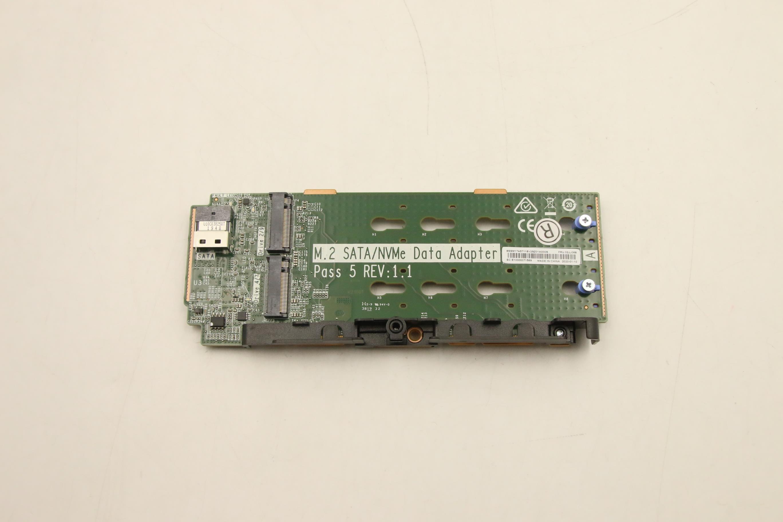 Адаптер Lenovo M.2 DATA Adapter, S&V solution (02JJ068)