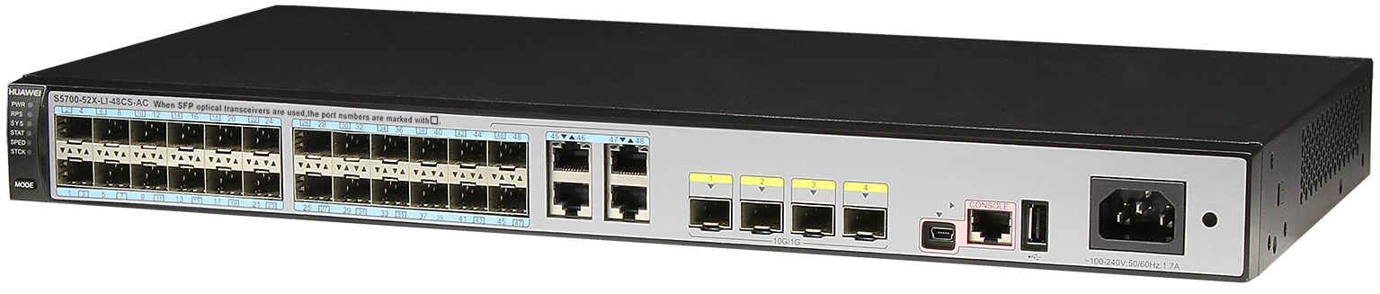Коммутатор Huawei S5700-LI S5700-52X-LI-48CS-AC